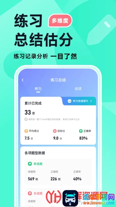 多次元雅思(雅思备考工具) 多次元雅思(雅思备考工具)